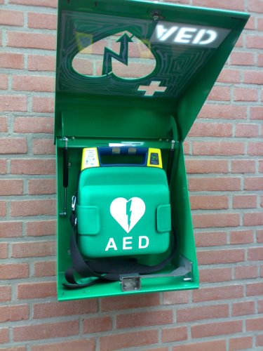 AED cursus zeer geslaagd